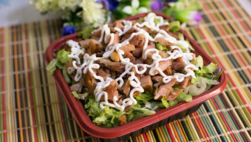 新奥尔良烤肉拌饭